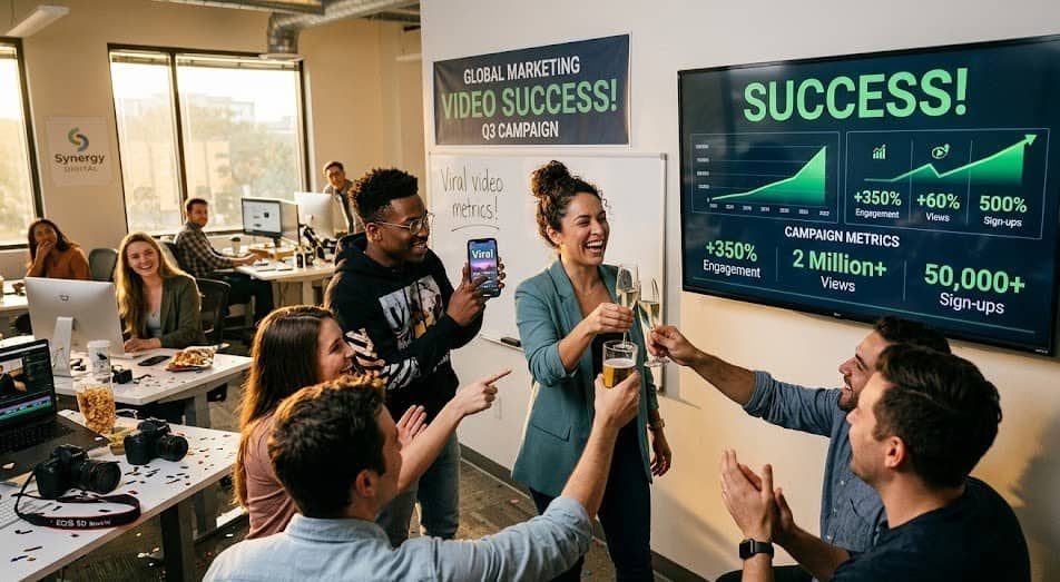 Επιτυχία ενός marketing video